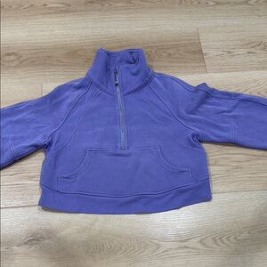 Lululemon Scuba Oversized funnel-neck half zip